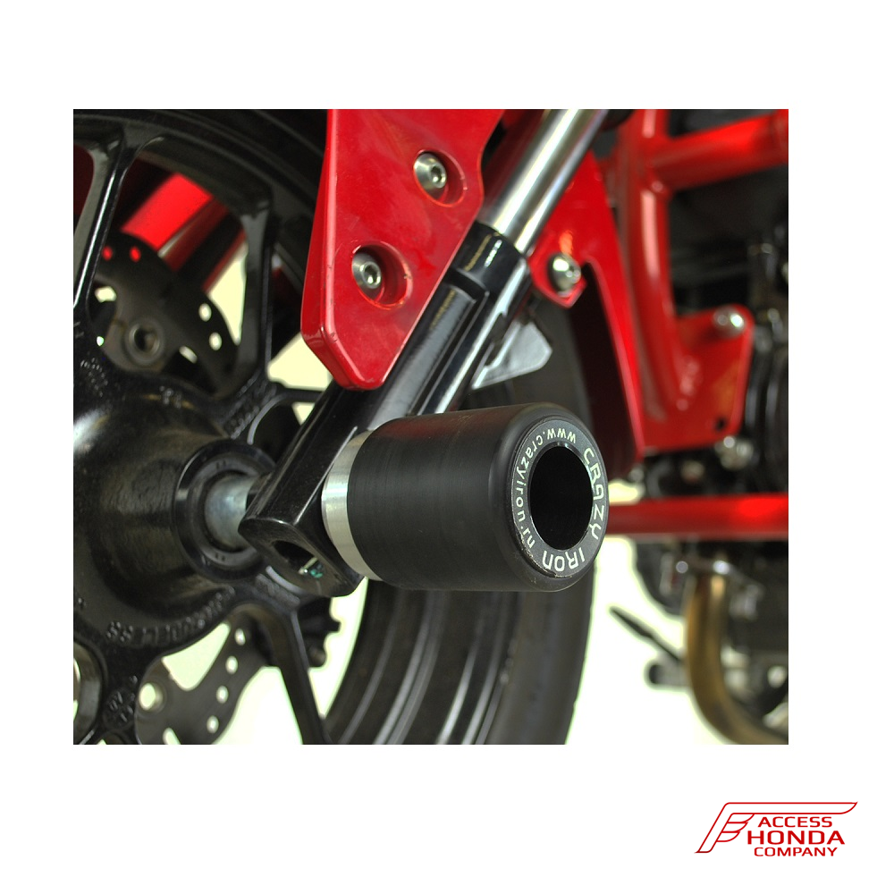 Пеги Crazy Iron в ось переднего колеса мотоцикла Honda GROM MSX125 `13-`16 Пеги Crazy Iron в ось переднего колеса мотоцикла Honda GROM MSX125 `13-`16
