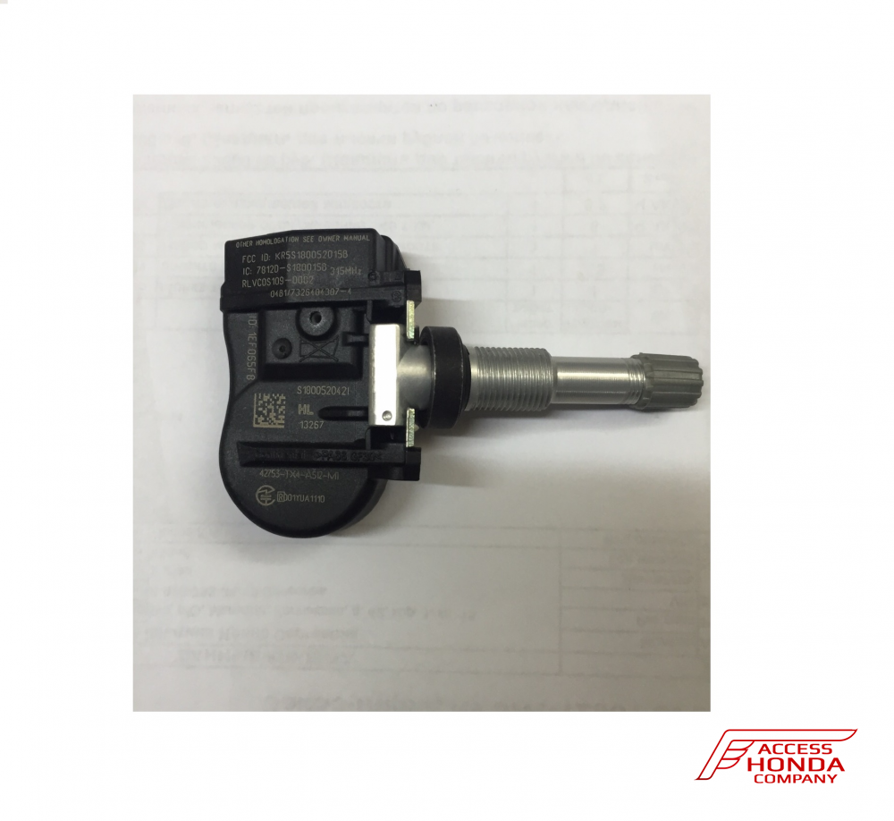 Датчик давления в шинах Honda (315MHz) (для американского рынка) Датчик давления в шинах Honda (315MHz) (для американского рынка)