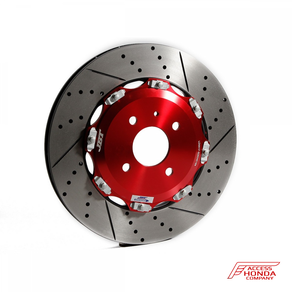 Тормозная система на переднюю ось JBT для Honda Civic IX 4 поршня Тормозная система на переднюю ось JBT для Honda Civic IX 4 поршня