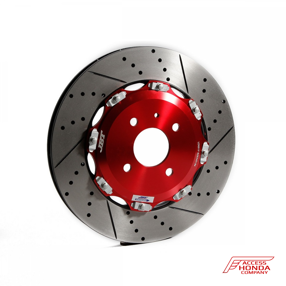 Тормозная система на переднюю ось JBT для Honda Accord VII 4 поршня Тормозная система на переднюю ось JBT для Honda Accord VII 4 поршня