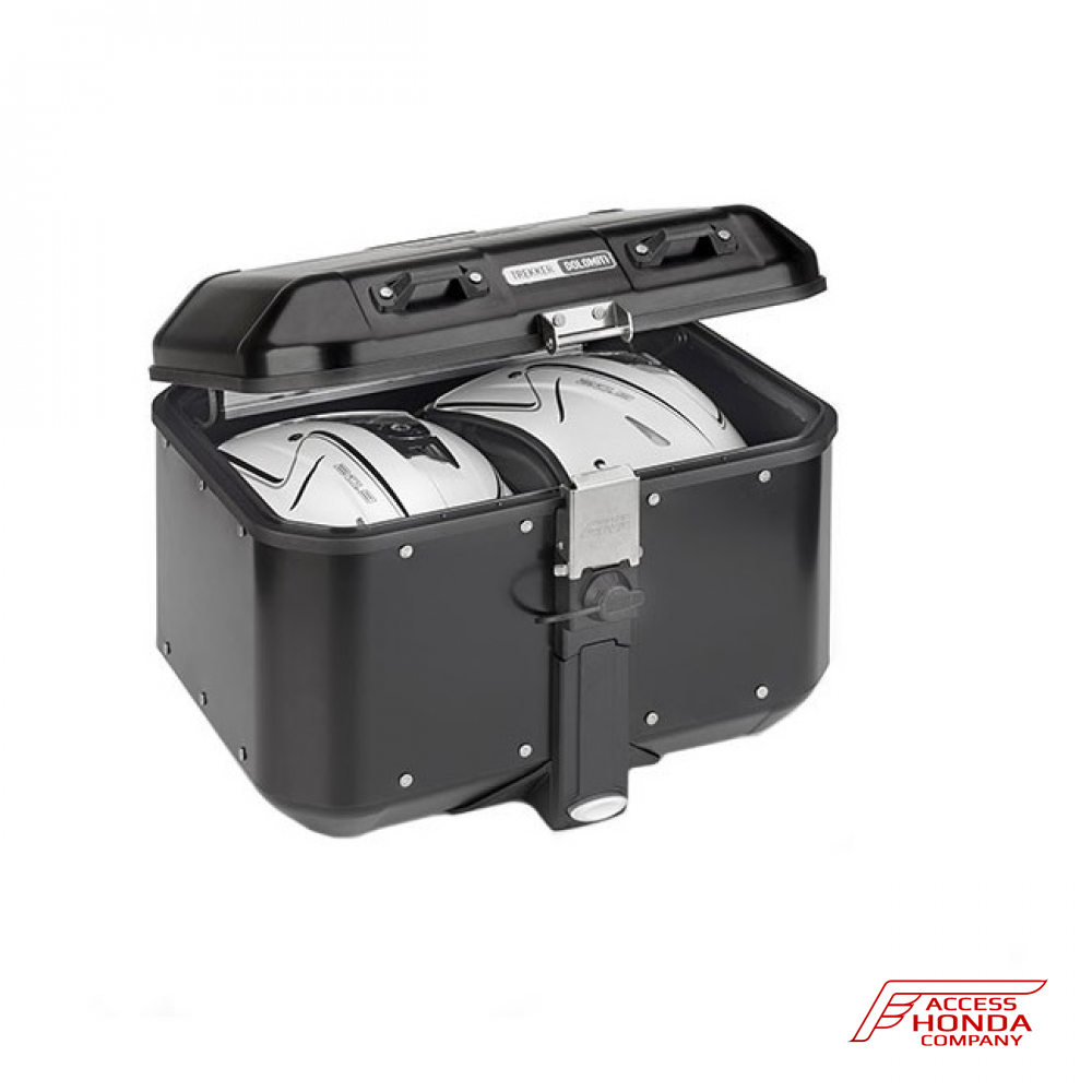 Центральный алюминиевый кофр GIVI Trekker Dolomiti 46 (черный) Центральный алюминиевый кофр GIVI Trekker Dolomiti 46 (черный)