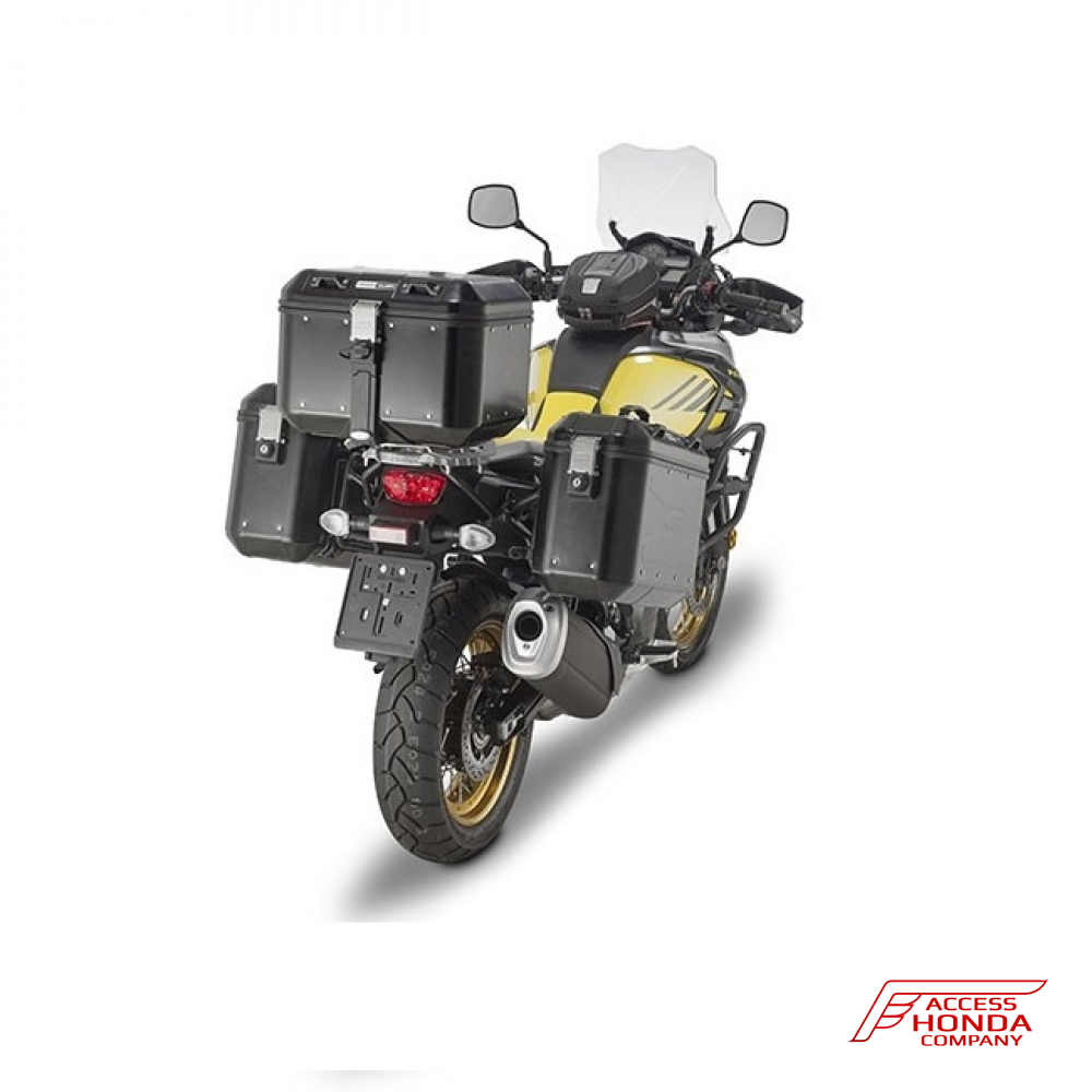 Центральный алюминиевый кофр GIVI Trekker Dolomiti 46 (черный) Центральный алюминиевый кофр GIVI Trekker Dolomiti 46 (черный)