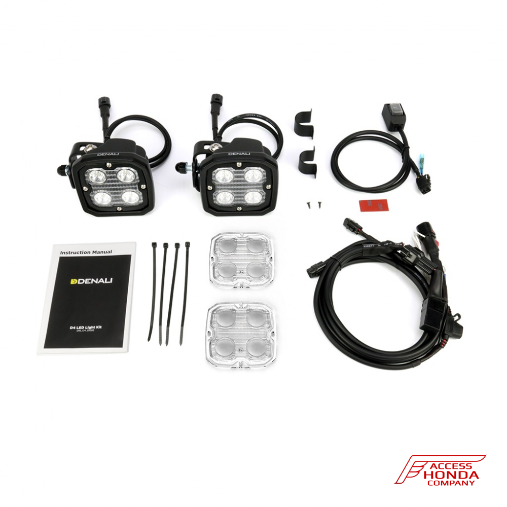 Светодиодные противотуманные фары DENALI 2.0 D4 для мотоцикла Honda Светодиодные противотуманные фары DENALI 2.0 D4 для мотоцикла Honda