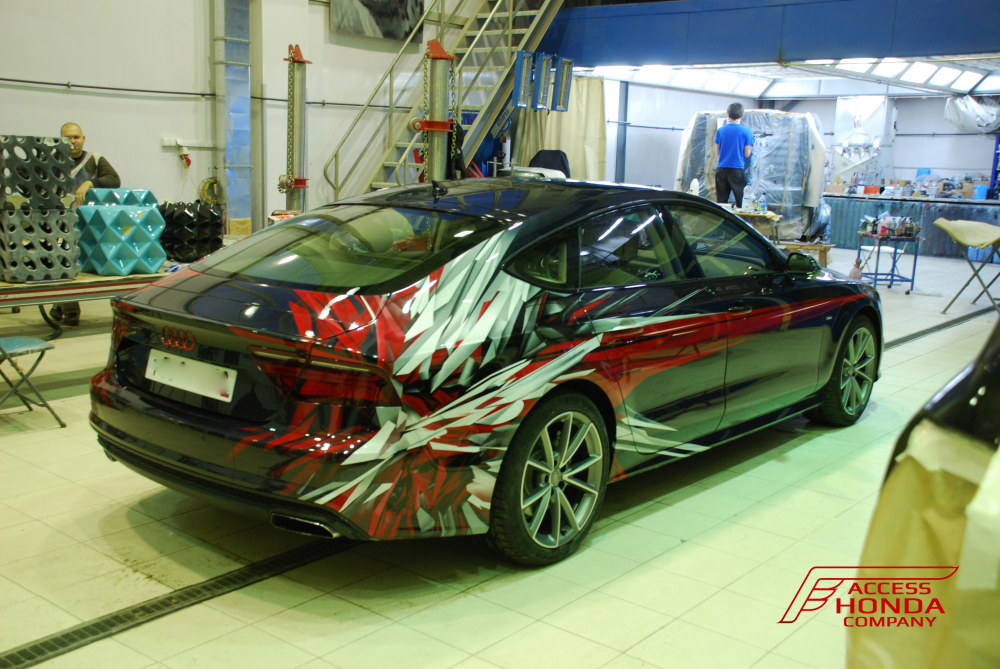Графика Audi А7 Графика Audi А7