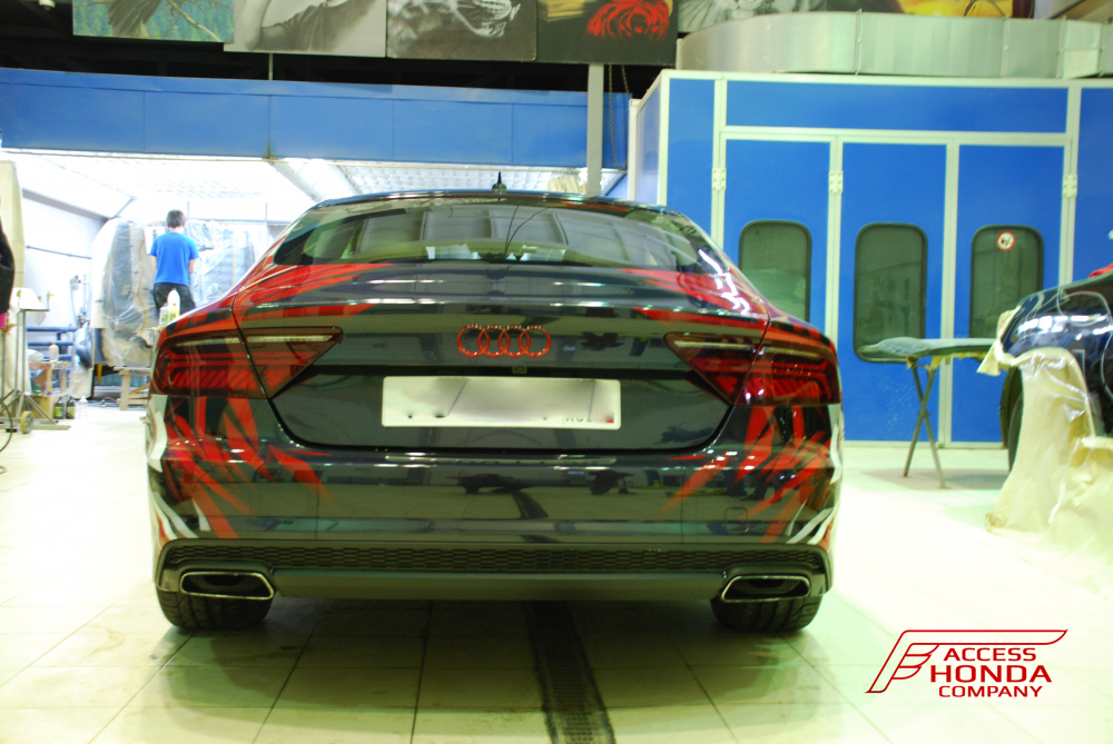 Графика Audi А7 Графика Audi А7