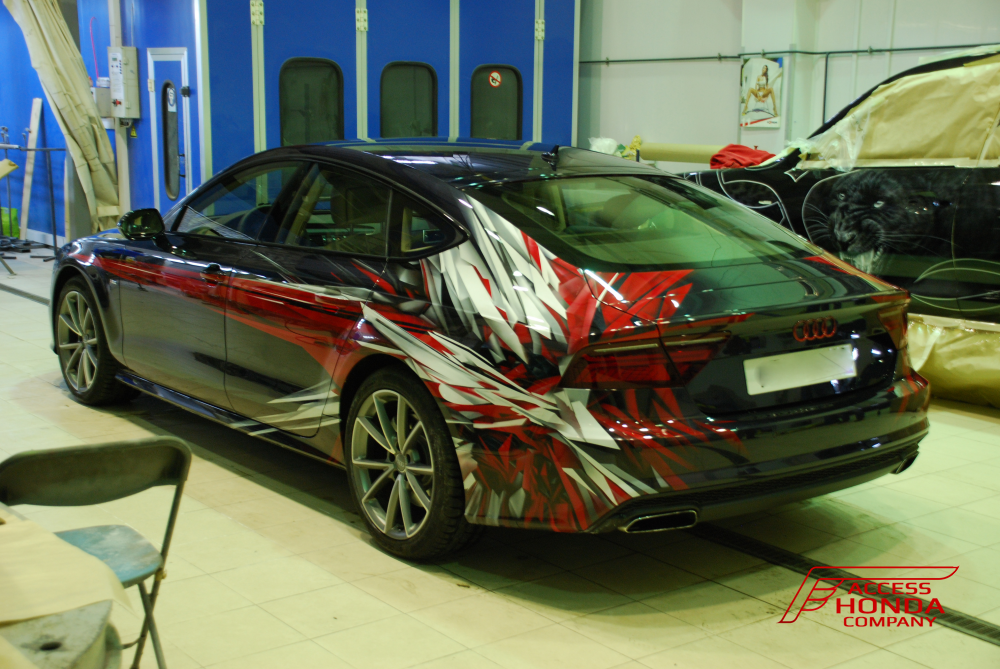 Графика Audi А7 Графика Audi А7