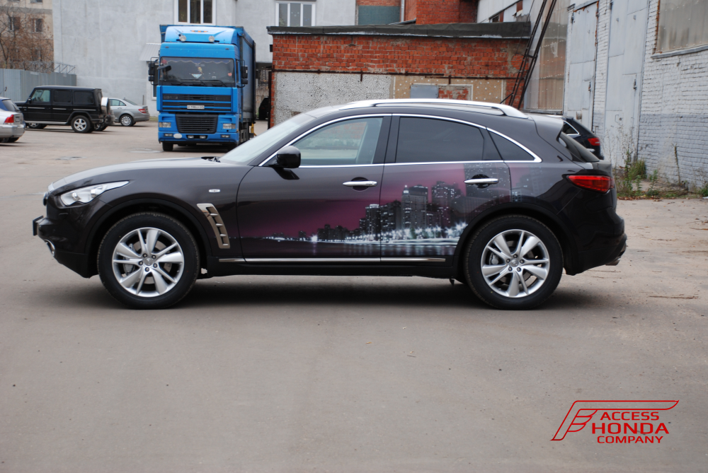 Аэрография Infiniti FX Аэрография Infiniti FX