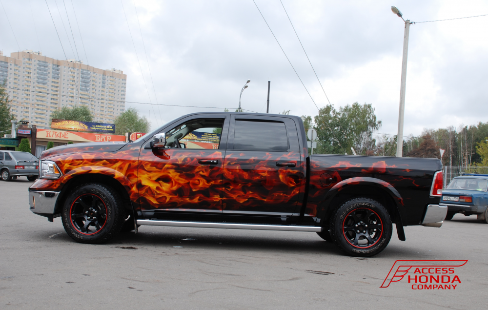 Аэрография Dodge Ram Аэрография Dodge Ram