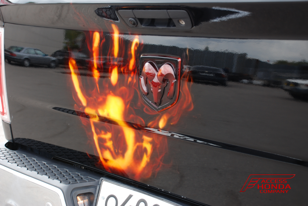 Аэрография Dodge Ram Аэрография Dodge Ram