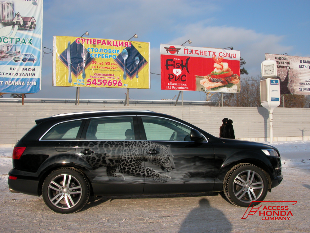 Аэрография Audi Q7 Аэрография Audi Q7