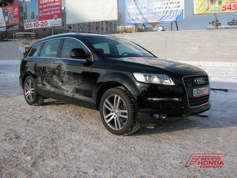 Аэрография Audi Q7 Аэрография Audi Q7