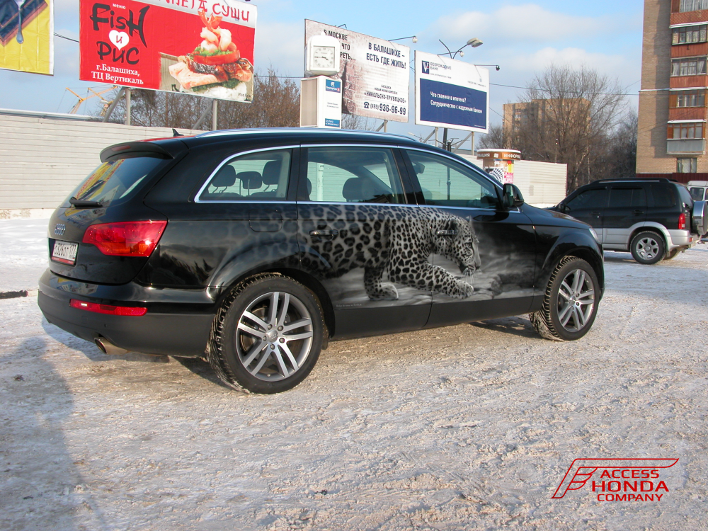 Аэрография Audi Q7 Аэрография Audi Q7