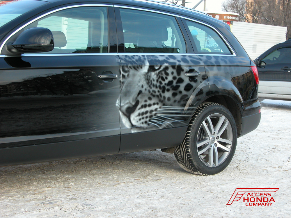 Аэрография Audi Q7 Аэрография Audi Q7