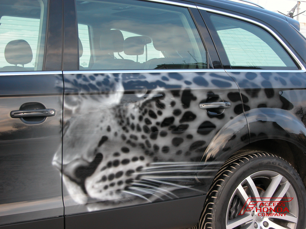 Аэрография Audi Q7 Аэрография Audi Q7