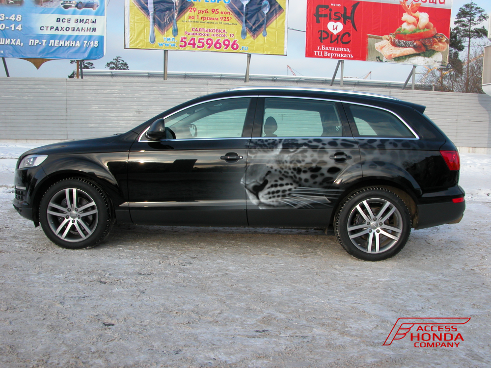 Аэрография Audi Q7 Аэрография Audi Q7