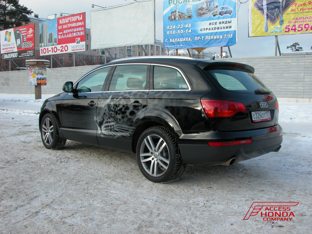 Аэрография Audi Q7 Аэрография Audi Q7