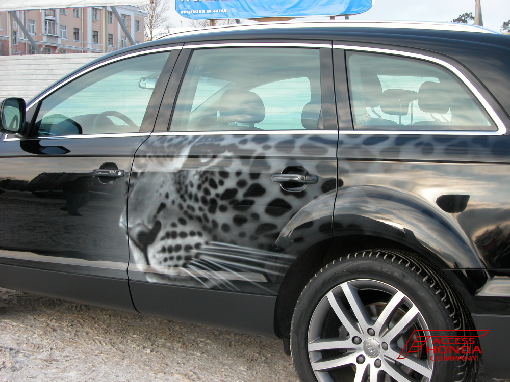 Аэрография Audi Q7 Аэрография Audi Q7