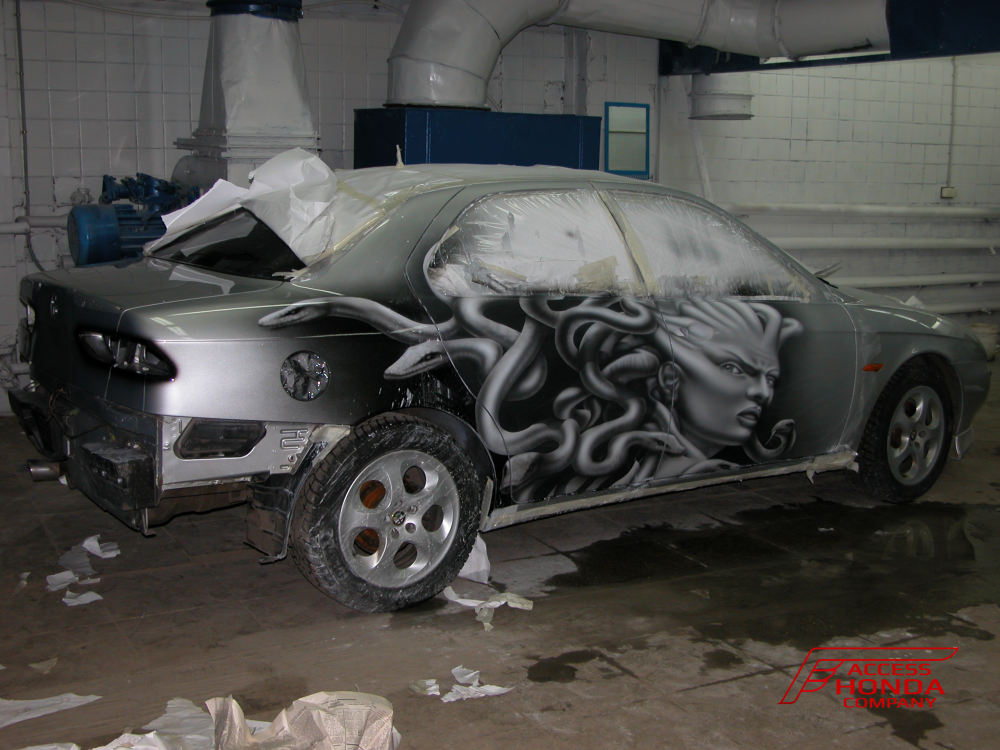 Аэрография Alfa-Romeo Аэрография Alfa-Romeo