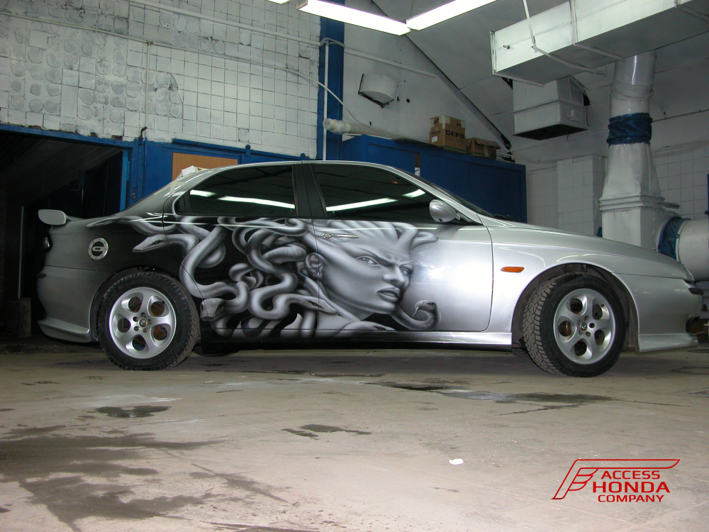 Аэрография Alfa-Romeo Аэрография Alfa-Romeo