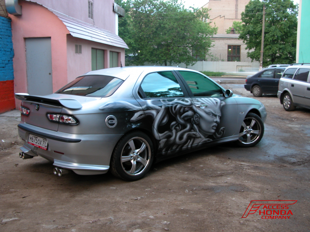 Аэрография Alfa-Romeo Аэрография Alfa-Romeo