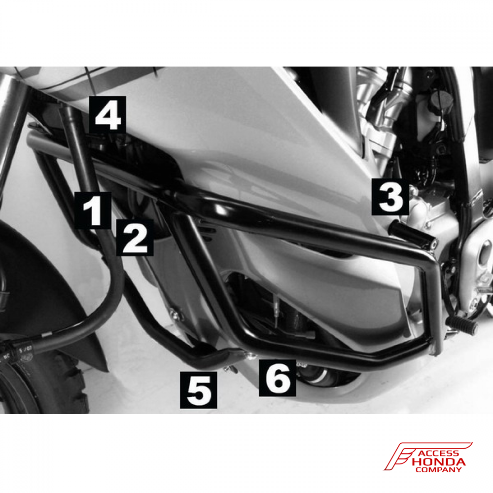 Дуги HEPCO & BECKER для мотоцикла Honda 700V Transalp Дуги HEPCO & BECKER для мотоцикла Honda 700V Transalp