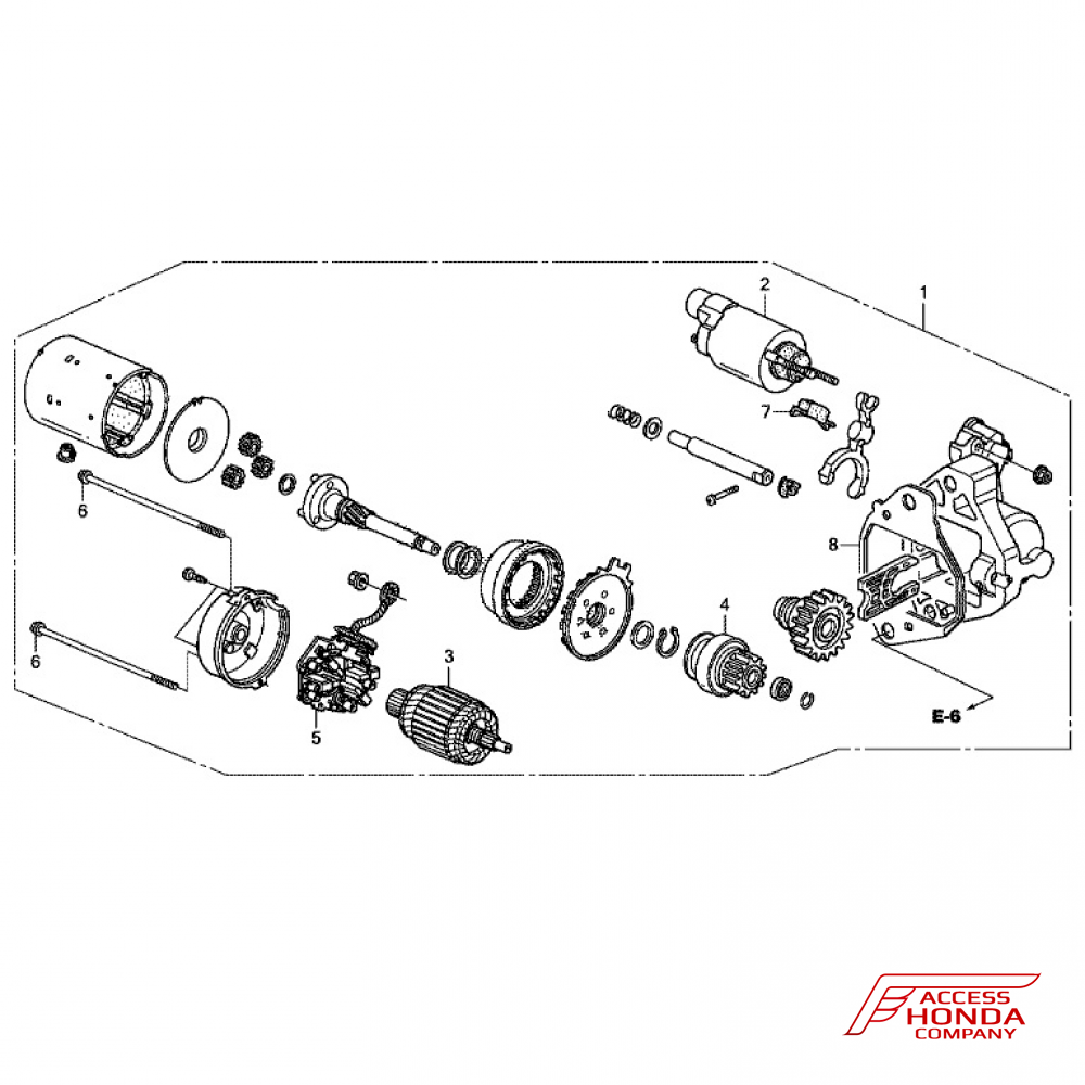 Стартер Denso Honda Pilot 3 Стартер Denso Honda Pilot 3