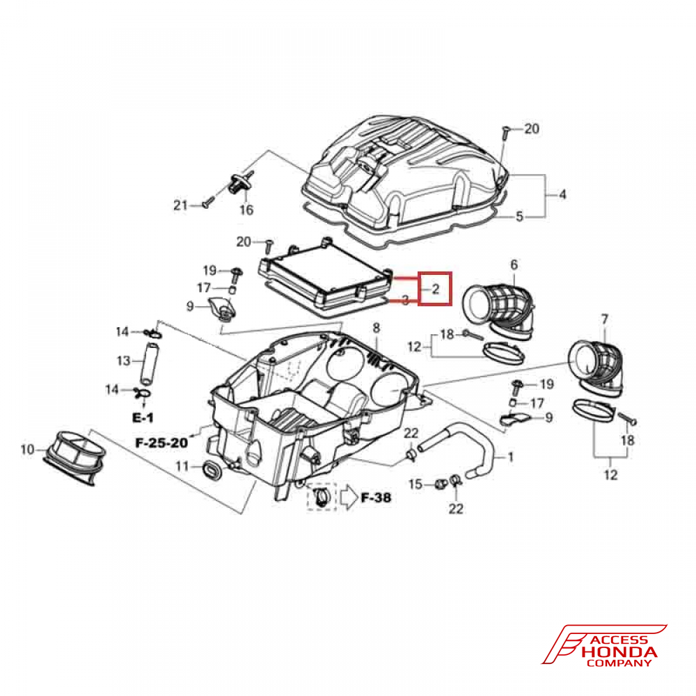 Воздушный фильтр для Honda CMX1100 Rebel 2021 Воздушный фильтр для Honda CMX1100 Rebel 2021