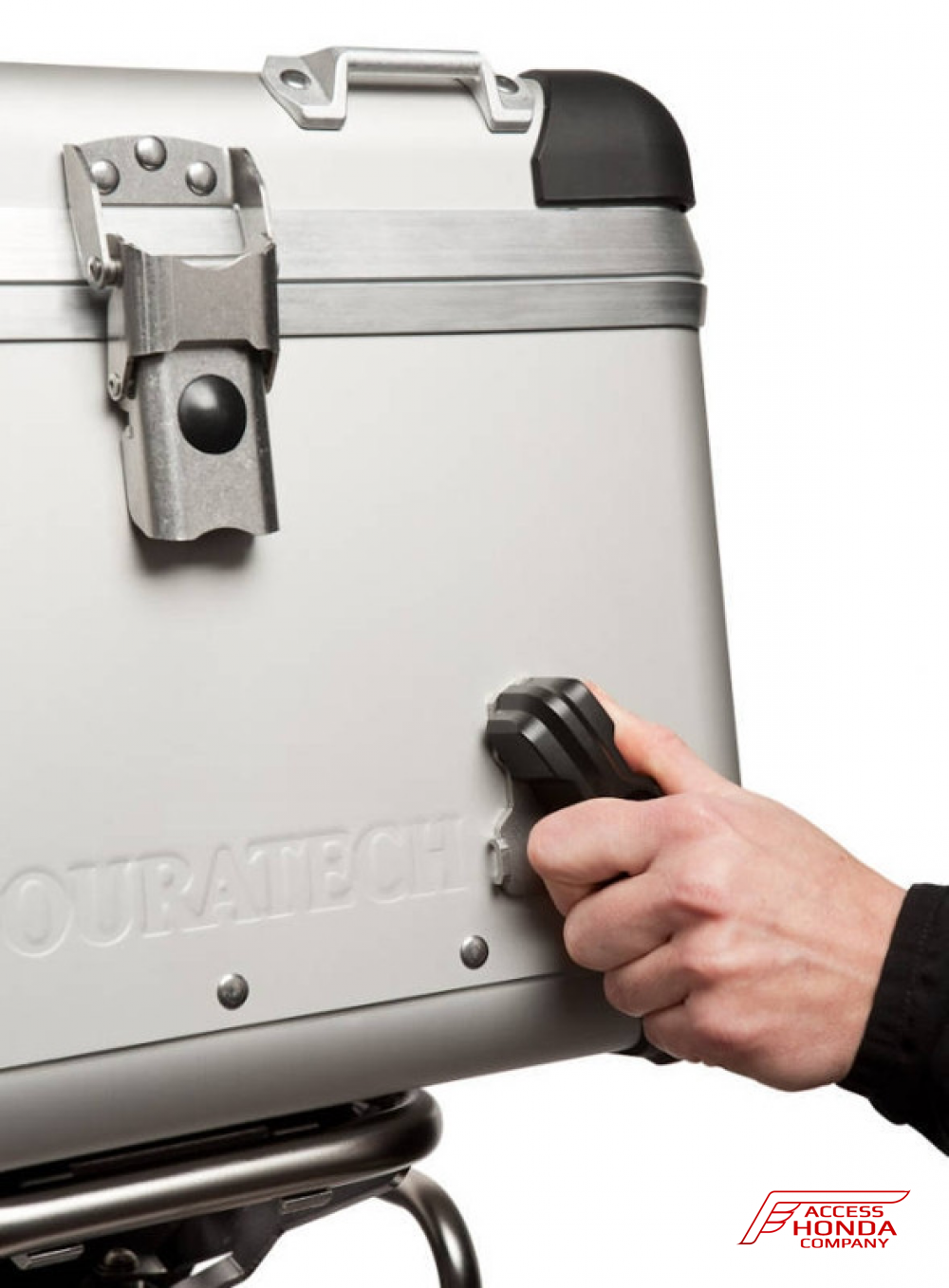 Алюминиевый центральный кофр Touratech ZEGA PRO (серый матовый) 38 литров для мотоциклов Honda Алюминиевый центральный кофр Touratech ZEGA PRO (серый матовый) 38 литров для мотоциклов Honda