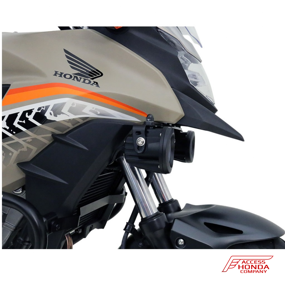 Комплект креплений для противотуманных фар на Honda CB500X 2013-2017 / CRF1000L Africa Twin 2016- Комплект креплений для противотуманных фар на Honda CB500X 2013-2017 / CRF1000L Africa Twin 2016-