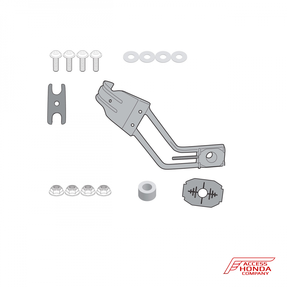 Кронштейн крепления заднего брызговика Givi / Kappa для Honda CB 500 X 2017-2018 Кронштейн крепления заднего брызговика Givi / Kappa для Honda CB 500 X 2017-2018