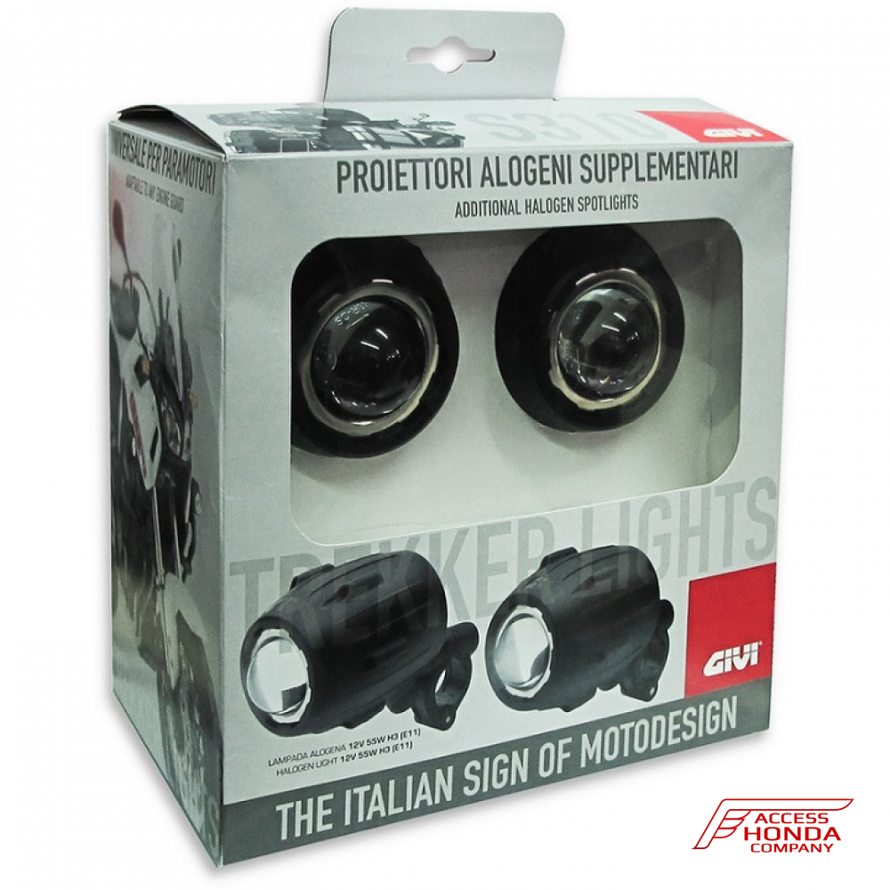 Галогенные противотуманные фары GIVI / Kappa для мотоцикла Honda Галогенные противотуманные фары GIVI / Kappa для мотоцикла Honda