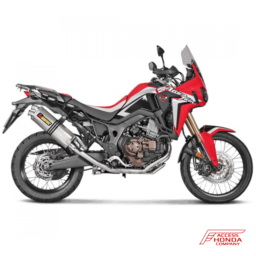 Гоночный коллектор (штаны глушителя прямотока) Akrapovic для мотоцикла Honda CRF1000L Africa Twin 2015-2018 Гоночный коллектор (штаны глушителя прямотока) Akrapovic для мотоцикла Honda CRF1000L Africa Twin 2015-2018