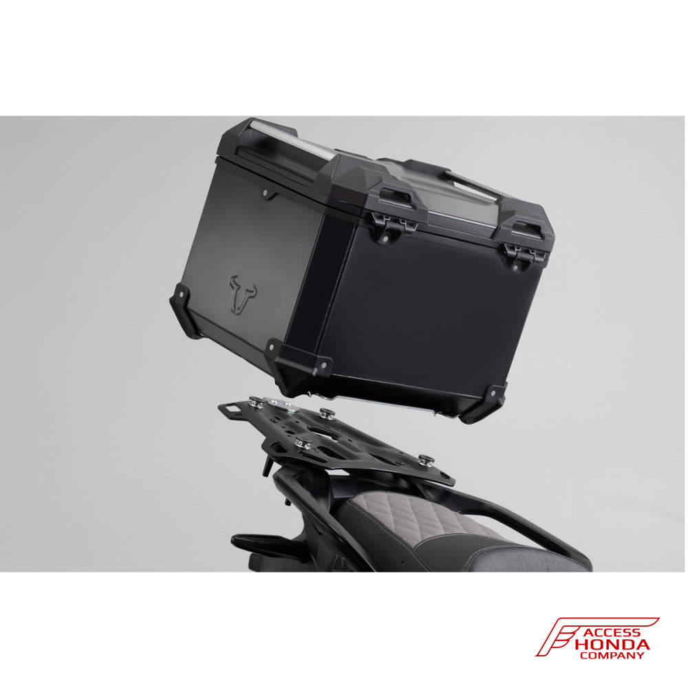 Центральный алюминиевый кофр 38 л. SW-Motech TRAX ADV для Honda CRF1000L Afriсa twin (SD04/SD06) 2015-2019 Центральный алюминиевый кофр 38 л. SW-Motech TRAX ADV для Honda CRF1000L Afriсa twin (SD04/SD06) 2015-2019