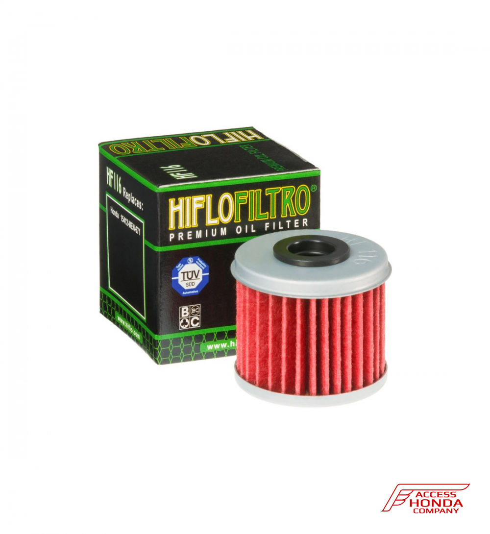 Mасляный фильтр Hiflo Filtro HF116, предназначен для большинства моделей мотоциклов Honda от 150 до 450 куб.см. Mасляный фильтр Hiflo Filtro HF116, предназначен для большинства моделей мотоциклов Honda от 150 до 450 куб.см.