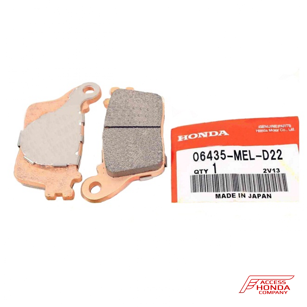 Оригинальные задние тормозные колодки для мотоцикла HONDA (06435MFGD03) Оригинальные задние тормозные колодки для мотоцикла HONDA (06435MFGD03)