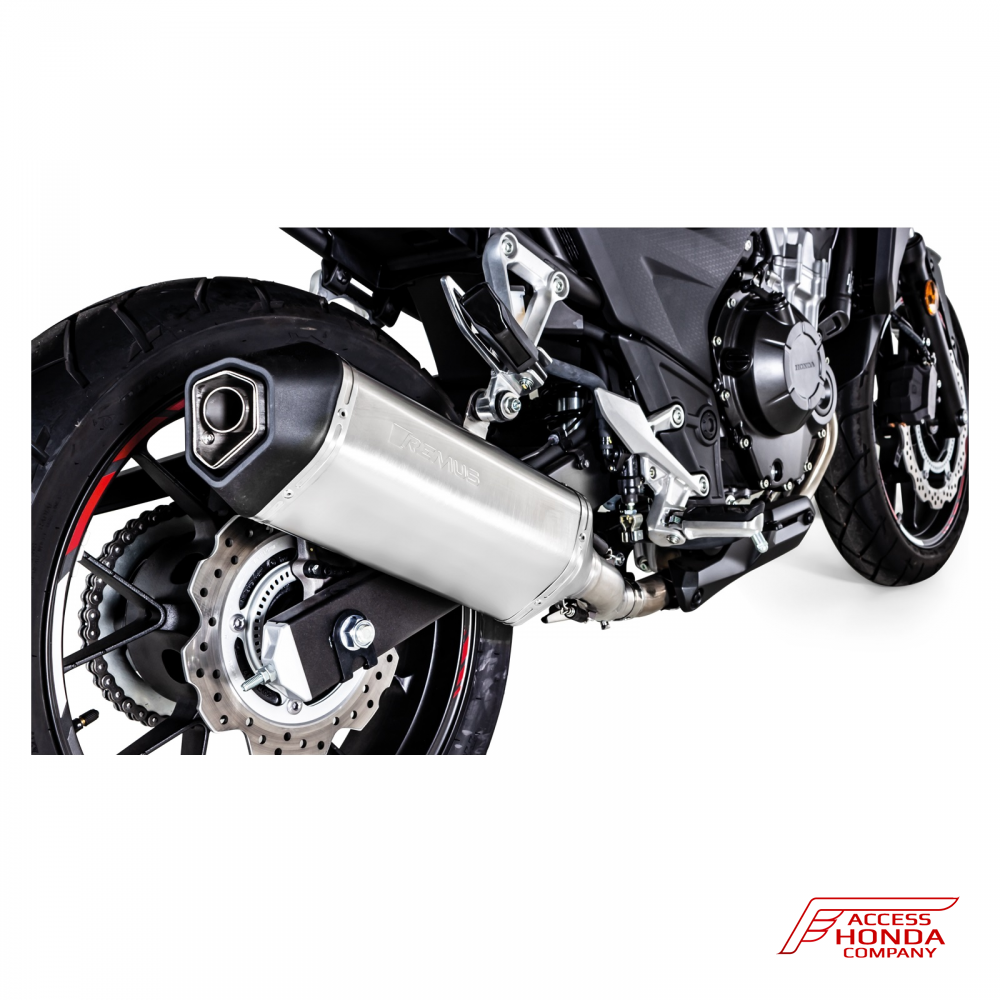 Глушитель REMUS OKAMI Slip-On для мотоцикла Honda CB500X Глушитель REMUS OKAMI Slip-On для мотоцикла Honda CB500X