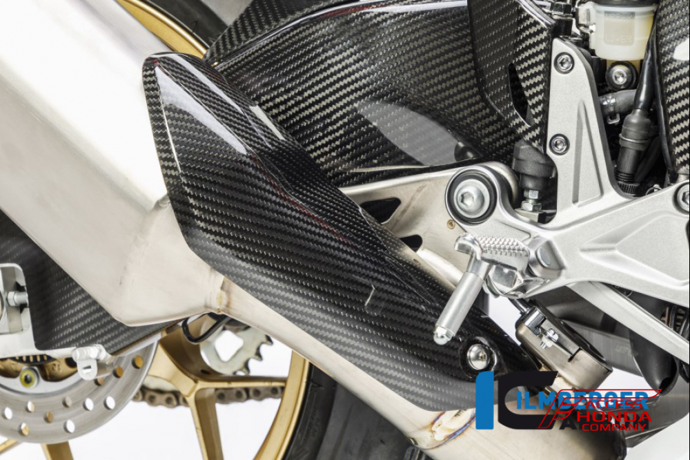 Защита глушителя ILMBERGER CARBON для мотоциклов Honda CBR 1000 RR 2017-2020 Защита глушителя ILMBERGER CARBON для мотоциклов Honda CBR 1000 RR 2017-2020