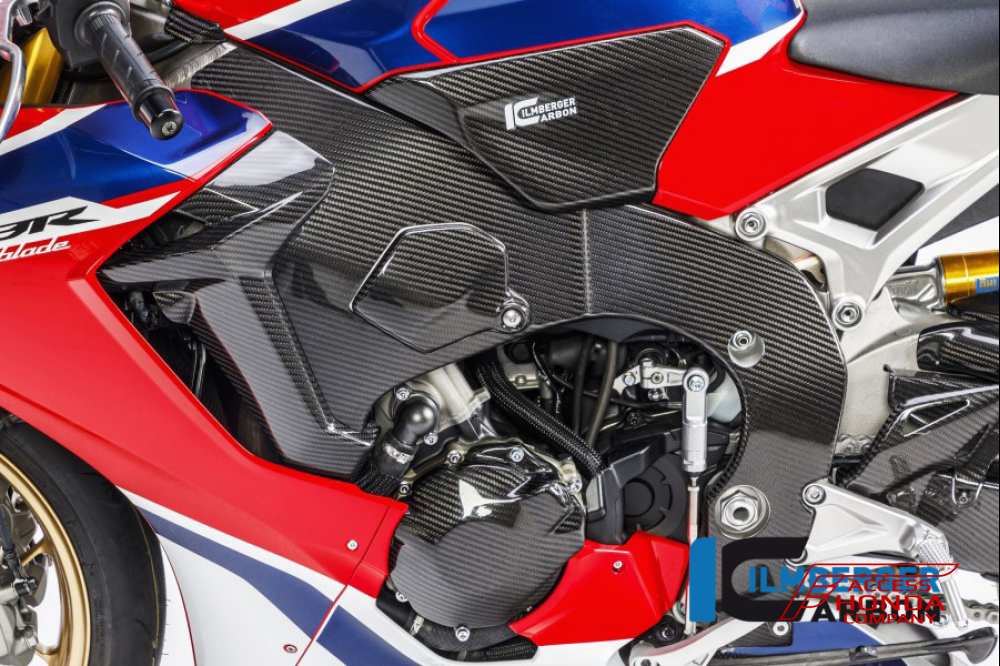 Крышка рамы левая ILMBERGER CARBON для мотоцикла Honda CBR 1000 RR 2017-2020 Крышка рамы левая ILMBERGER CARBON для мотоцикла Honda CBR 1000 RR 2017-2020