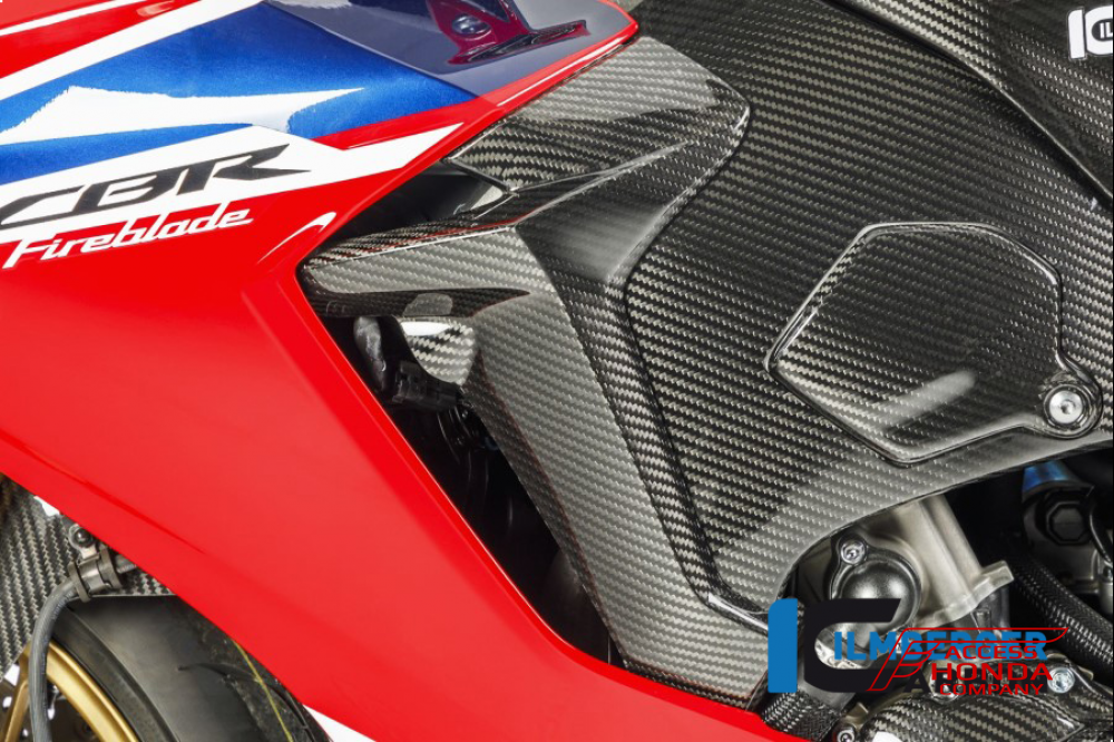 Крышка сброса воздуха левая ILMBERGER CARBON для мотоцикла Honda CBR 1000 RR 2017-2020 Крышка сброса воздуха левая ILMBERGER CARBON для мотоцикла Honda CBR 1000 RR 2017-2020