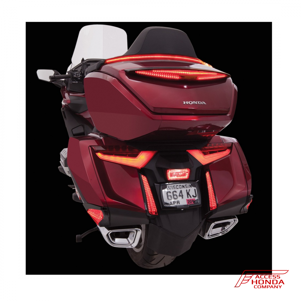 Подсветка на боковые кофры (LED, черная) для Honda GL1800 Gold Wing 2018- Подсветка на боковые кофры (LED, черная) для Honda GL1800 Gold Wing 2018-