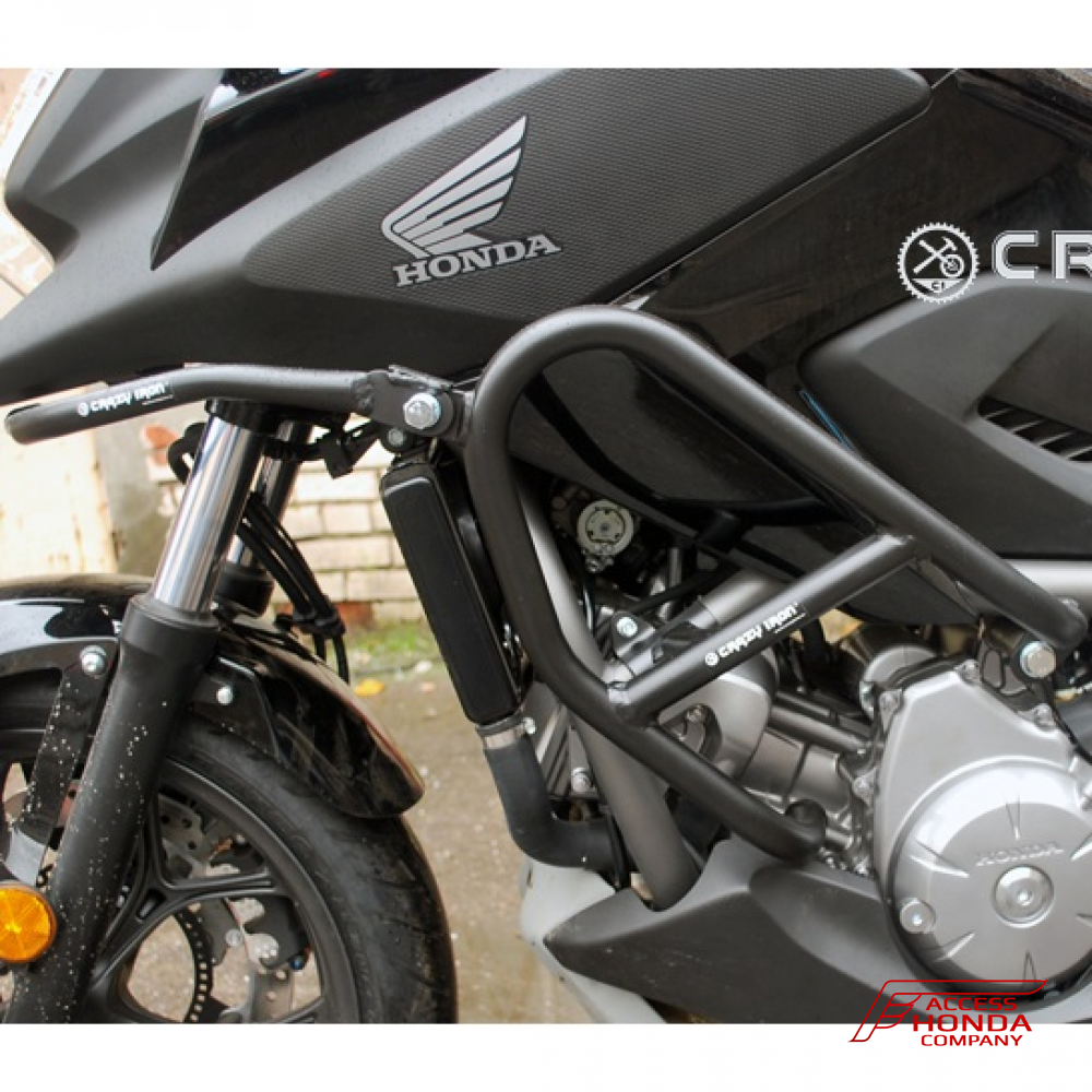 Защитные дуги Crazy Iron для мотоцикла Honda NC700XD и NC750XD (4 точки опоры) Защитные дуги Crazy Iron для мотоцикла Honda NC700XD и NC750XD (4 точки опоры)