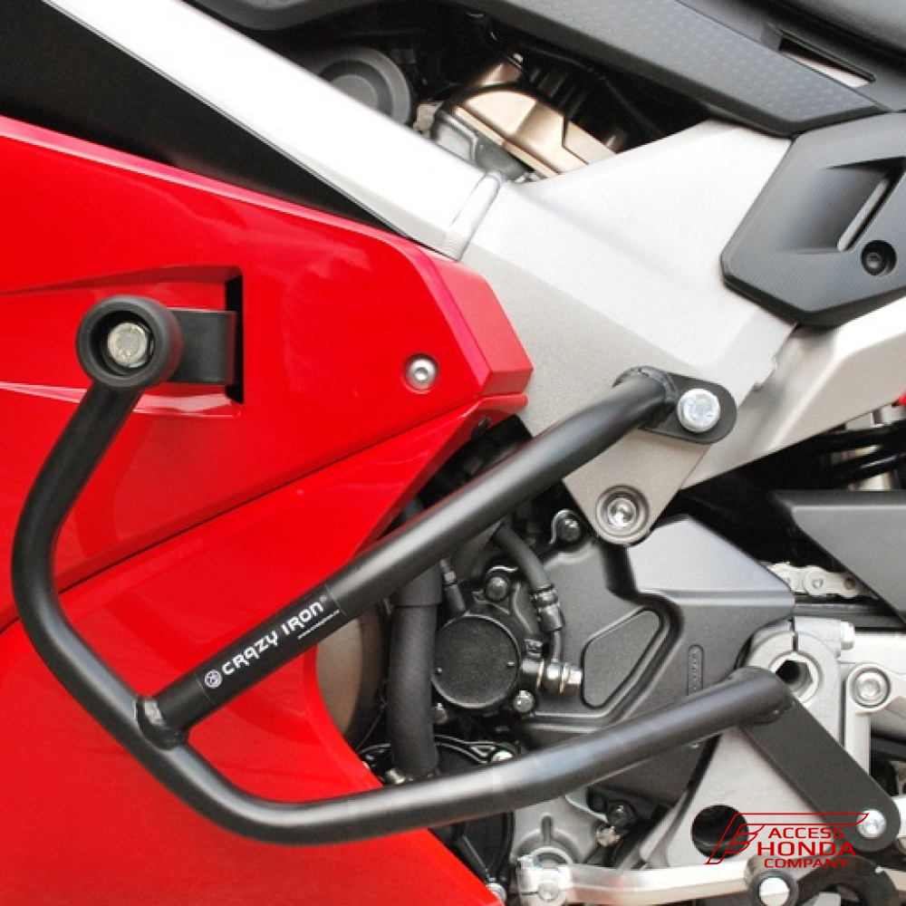 Защитные дуги + слайдеры Crazy Iron для мотоцикла Honda VFR800F 2014- Защитные дуги + слайдеры Crazy Iron для мотоцикла Honda VFR800F 2014-