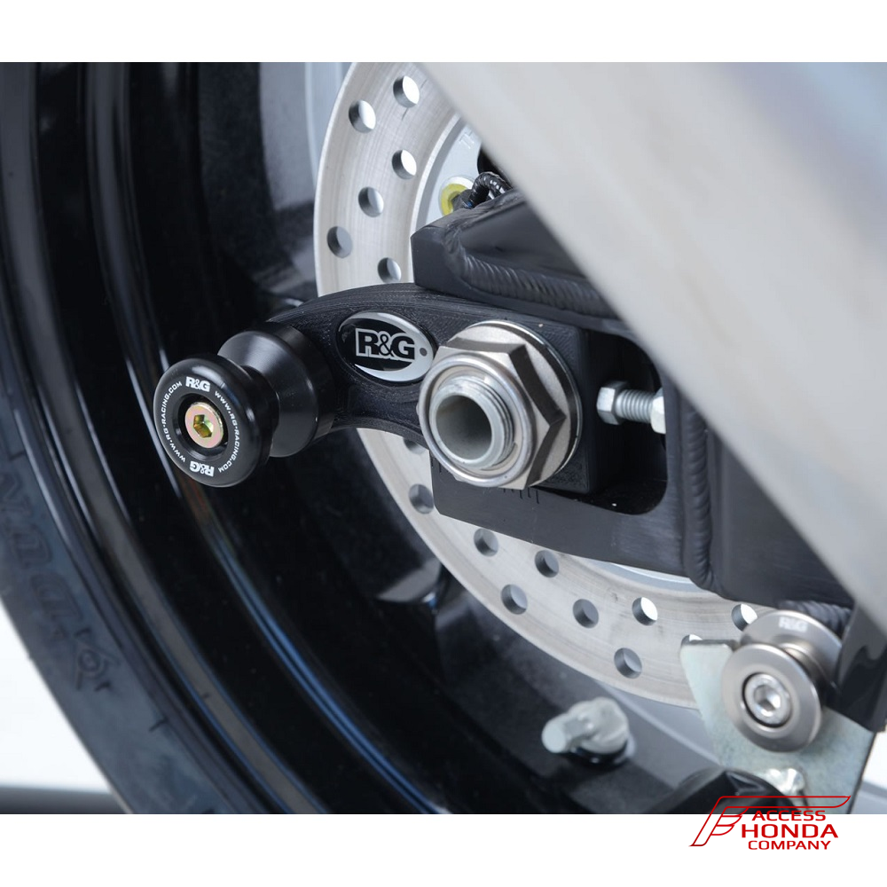 Слайдеры (подкатники) задние с кронштейнами R&G для мотоцикла Honda CBR1000RR 2017- Слайдеры (подкатники) задние с кронштейнами R&G для мотоцикла Honda CBR1000RR 2017-