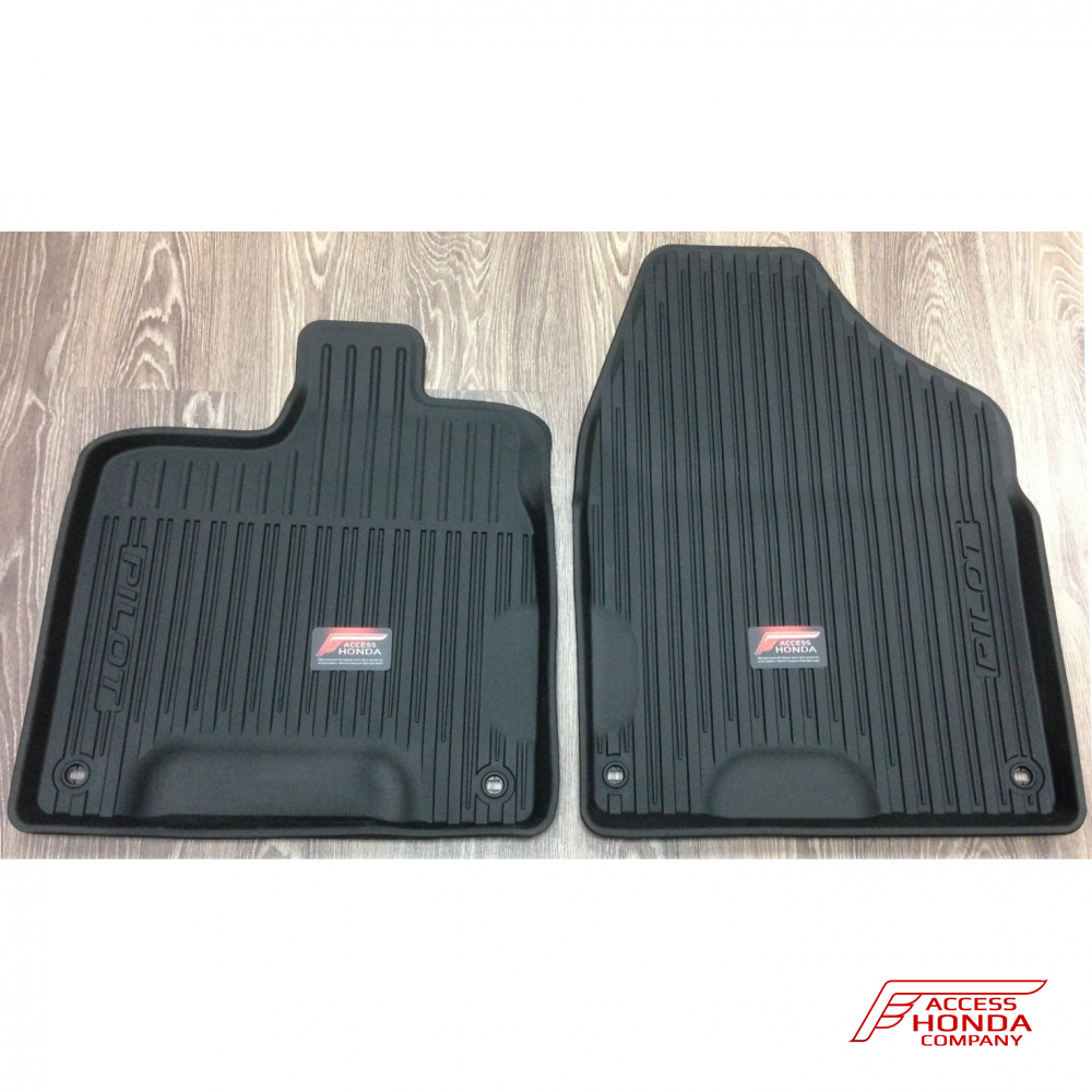 Ковры резиновые комплект 1-2-3 ряд Honda Pilot 3 (Original) Ковры резиновые комплект 1-2-3 ряд Honda Pilot 3 (Original)