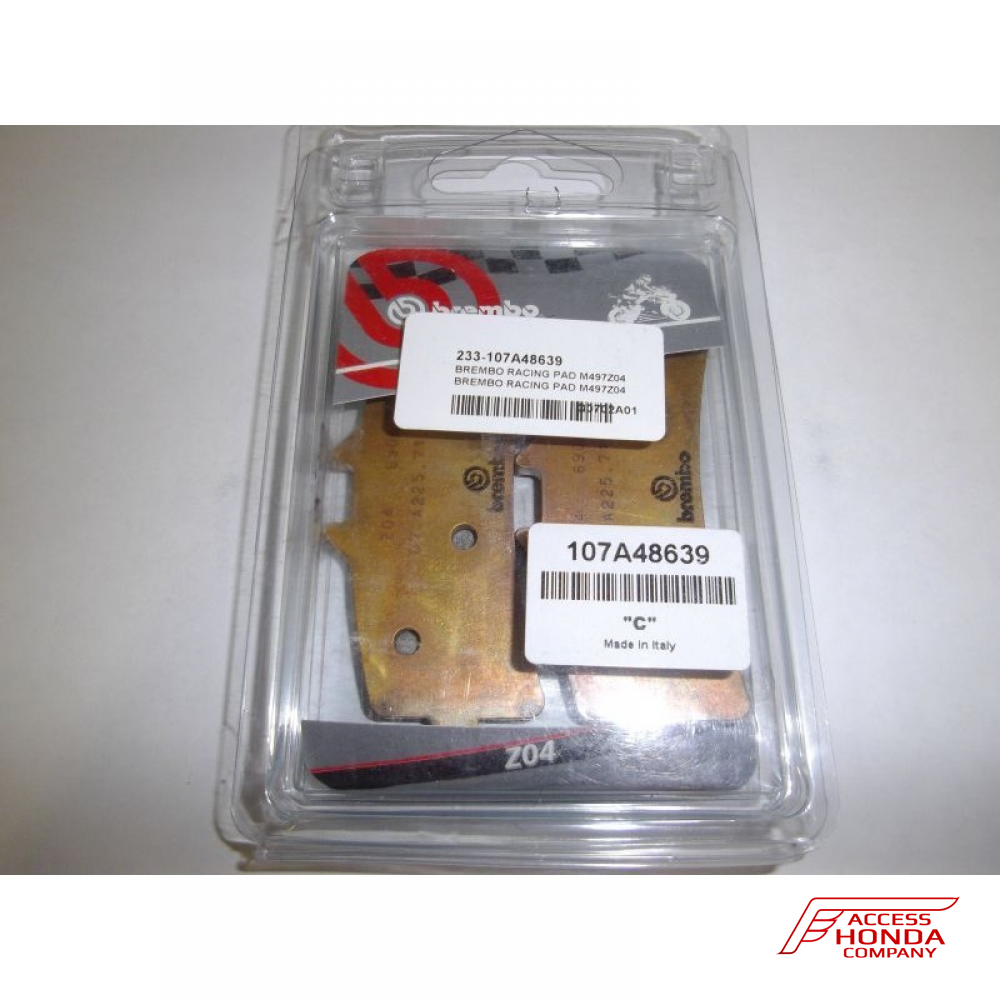 Тормозные колодки Brembo Racing Z04 для Honda CBR1000RR '14-'17 Тормозные колодки Brembo Racing Z04 для Honda CBR1000RR '14-'17