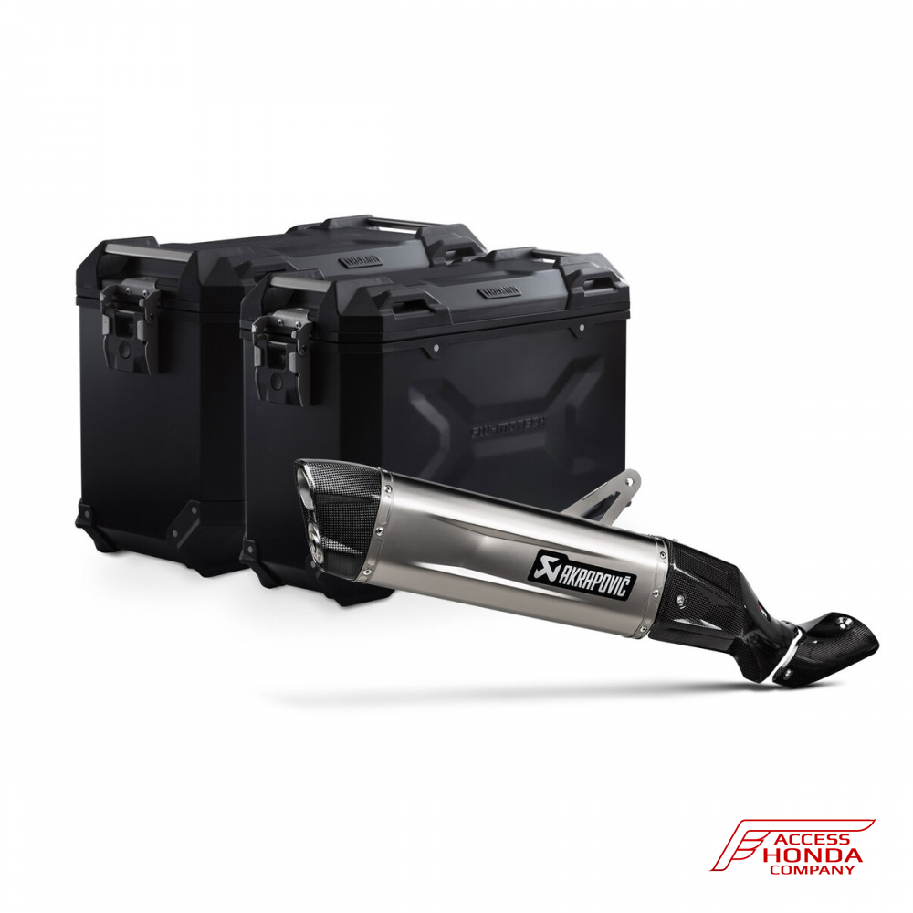 Боковые кофры TRAX ADV + Akrapovic для Honda CRF1100L Africa Twin SD08 (19-21) Боковые кофры TRAX ADV + Akrapovic для Honda CRF1100L Africa Twin SD08 (19-21)