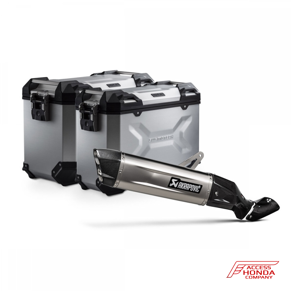Боковые кофры TRAX ADV + Akrapovic для Honda CRF1100L Africa Twin SD08 (19-21) Боковые кофры TRAX ADV + Akrapovic для Honda CRF1100L Africa Twin SD08 (19-21)