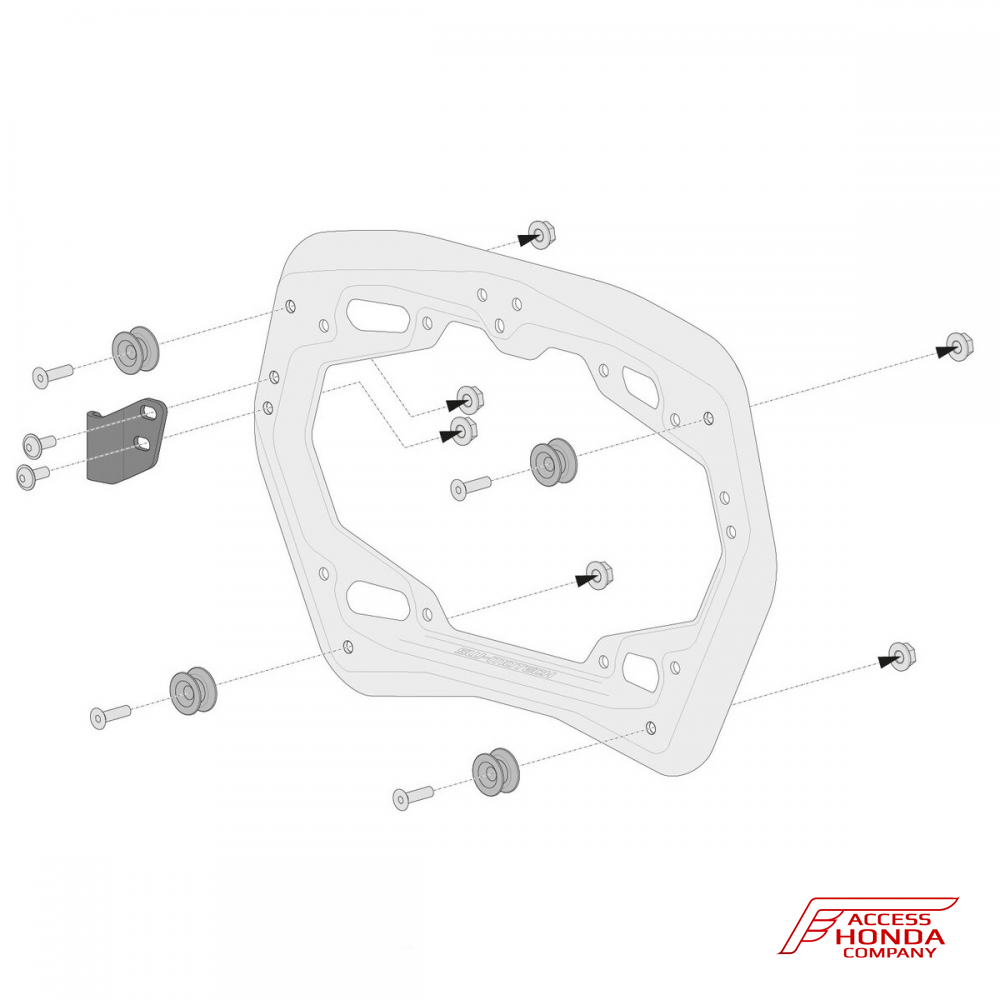 Боковые кофры SW-Motech TRAX ADV для Honda CRF1100L Africa Twin SD08 (19-21) Боковые кофры SW-Motech TRAX ADV для Honda CRF1100L Africa Twin SD08 (19-21)