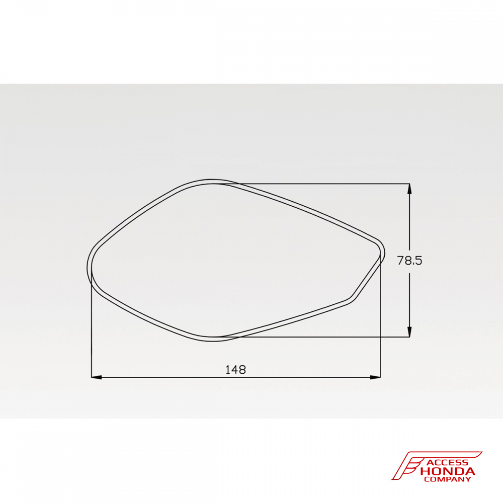 Комплект зеркал DPM Race для Honda X-ADV 2017-2020 Комплект зеркал DPM Race для Honda X-ADV 2017-2020