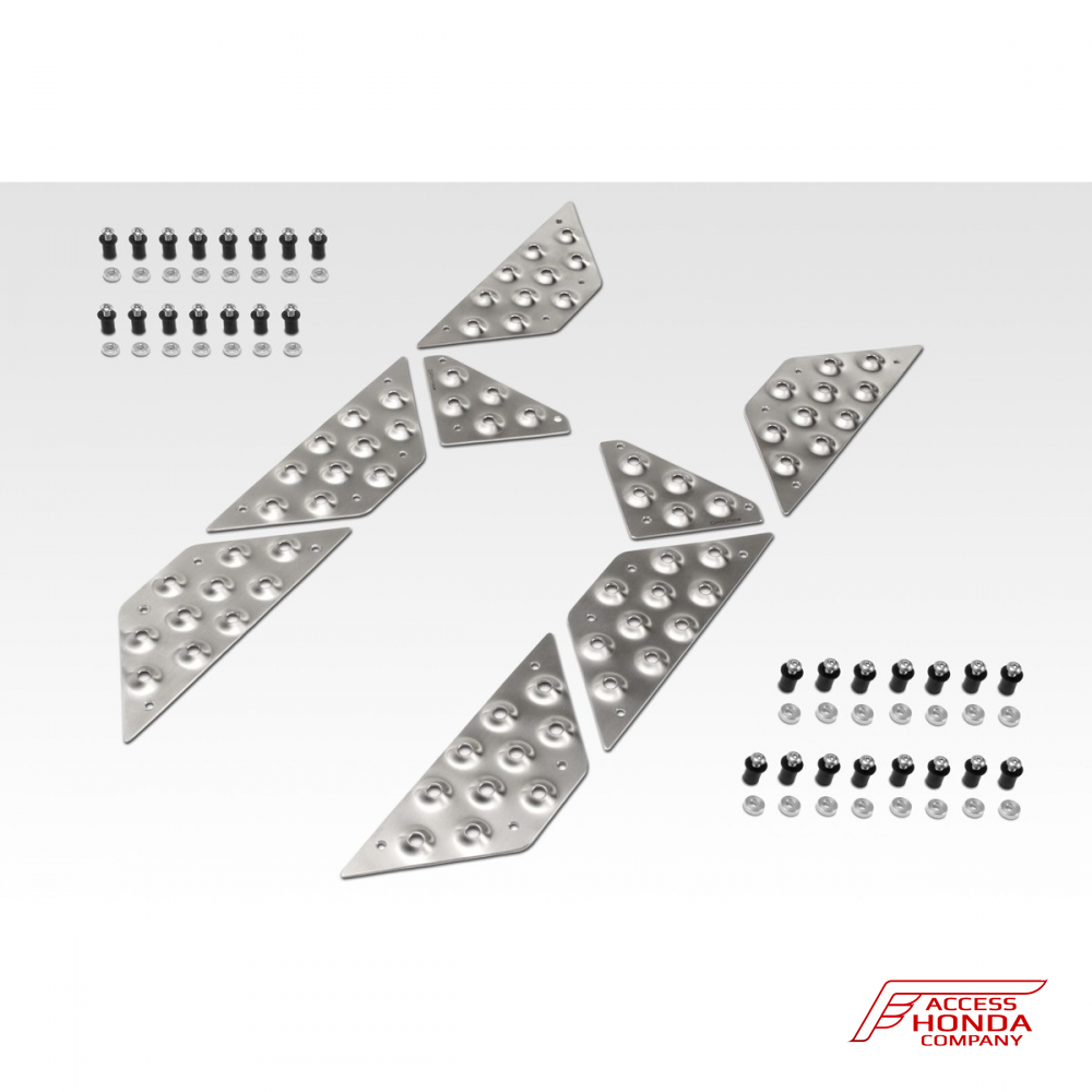 Комплект накладок на подножки DPM Race для Honda Forza 750 2021- Комплект накладок на подножки DPM Race для Honda Forza 750 2021-